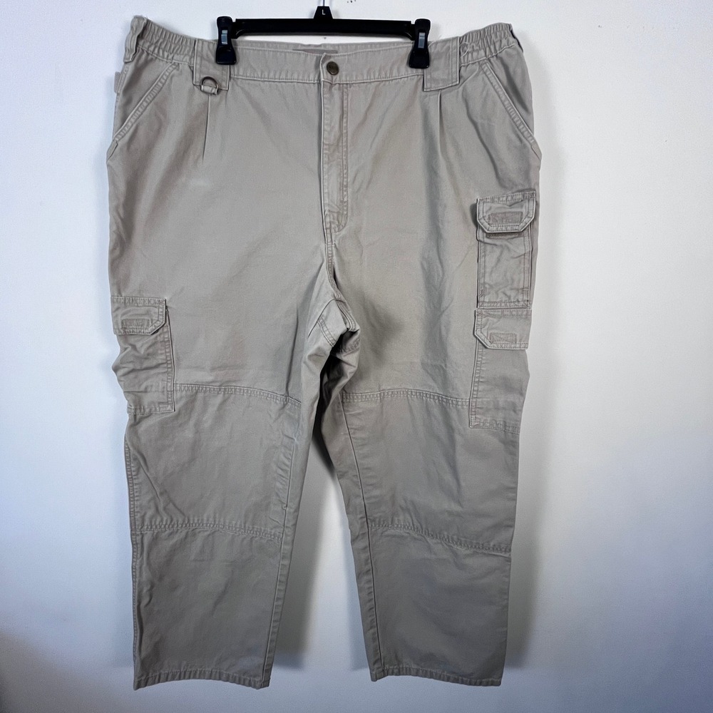 5.11 Tactical Cargo Pants Mens 44x30 Khaki Cotton Utility Workwear Gorpcore
